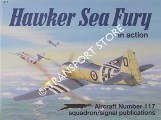 Book cover of Hawker Sea Fury in action by MACKAY, Ron